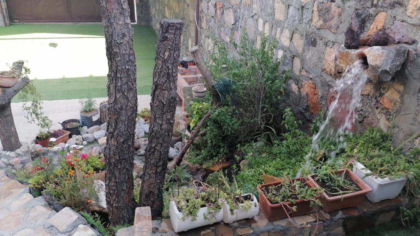 Vila Bayt Alhagar Residance بيت الحجر للضيافة الجبل الأخضر Hayl Yaman Exteriér fotografie